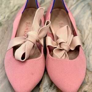 Rothy’s Pink Women's Shoes with Bow Detail- Last Call on this! Make an offer!